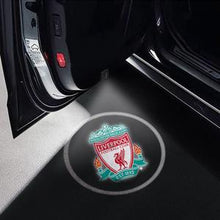 Load image into Gallery viewer, Your Favorit Team Logo Universal Wireless Car Welcome LED Door Light Lamp Fanatics