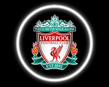 Load image into Gallery viewer, Your Favorit Team Logo Universal Wireless Car Welcome LED Door Light Lamp Fanatics