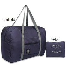 Load image into Gallery viewer, Large Capacity Waterproof Nylon Pouch Folding Travel Bags Men Women Luggage Duffle Bag Carry Hand Luggage Packing Cubes#C2