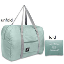 Load image into Gallery viewer, Large Capacity Waterproof Nylon Pouch Folding Travel Bags Men Women Luggage Duffle Bag Carry Hand Luggage Packing Cubes#C2