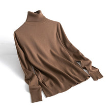 Load image into Gallery viewer, Cashmere Sweater Thin Basic Knitted Sweater Women Turtleneck Pullovers 2019 Autumn Winter Tops Female Jumpers