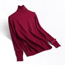 Load image into Gallery viewer, Cashmere Sweater Thin Basic Knitted Sweater Women Turtleneck Pullovers 2019 Autumn Winter Tops Female Jumpers