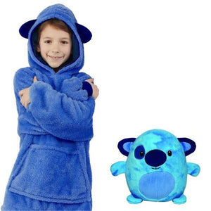 Kids Pets Hoodie Blanket Hoodie Children's Sweatshirt Pet Shaped