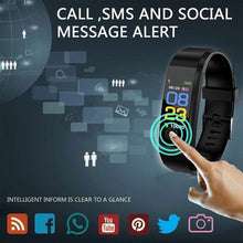 Load image into Gallery viewer, Smart Bracelet Heart Rate Monitor Blood Pressure Monitor Fitness Watches Step Counter Message Push pk fitbits mi Band 2 3