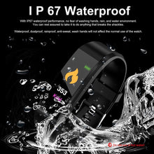 Load image into Gallery viewer, Smart Bracelet Heart Rate Monitor Blood Pressure Monitor Fitness Watches Step Counter Message Push pk fitbits mi Band 2 3