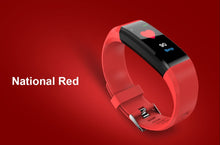 Load image into Gallery viewer, Smart Bracelet Heart Rate Monitor Blood Pressure Monitor Fitness Watches Step Counter Message Push pk fitbits mi Band 2 3